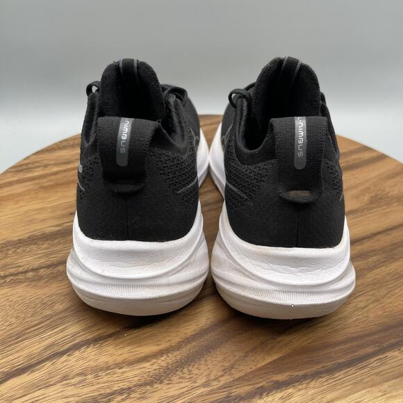 ASICS Gel-Nimbus 26 Shoes Womens Size 8.5 Black Road Running Comfort Walking Gym - Picture 4 of 8